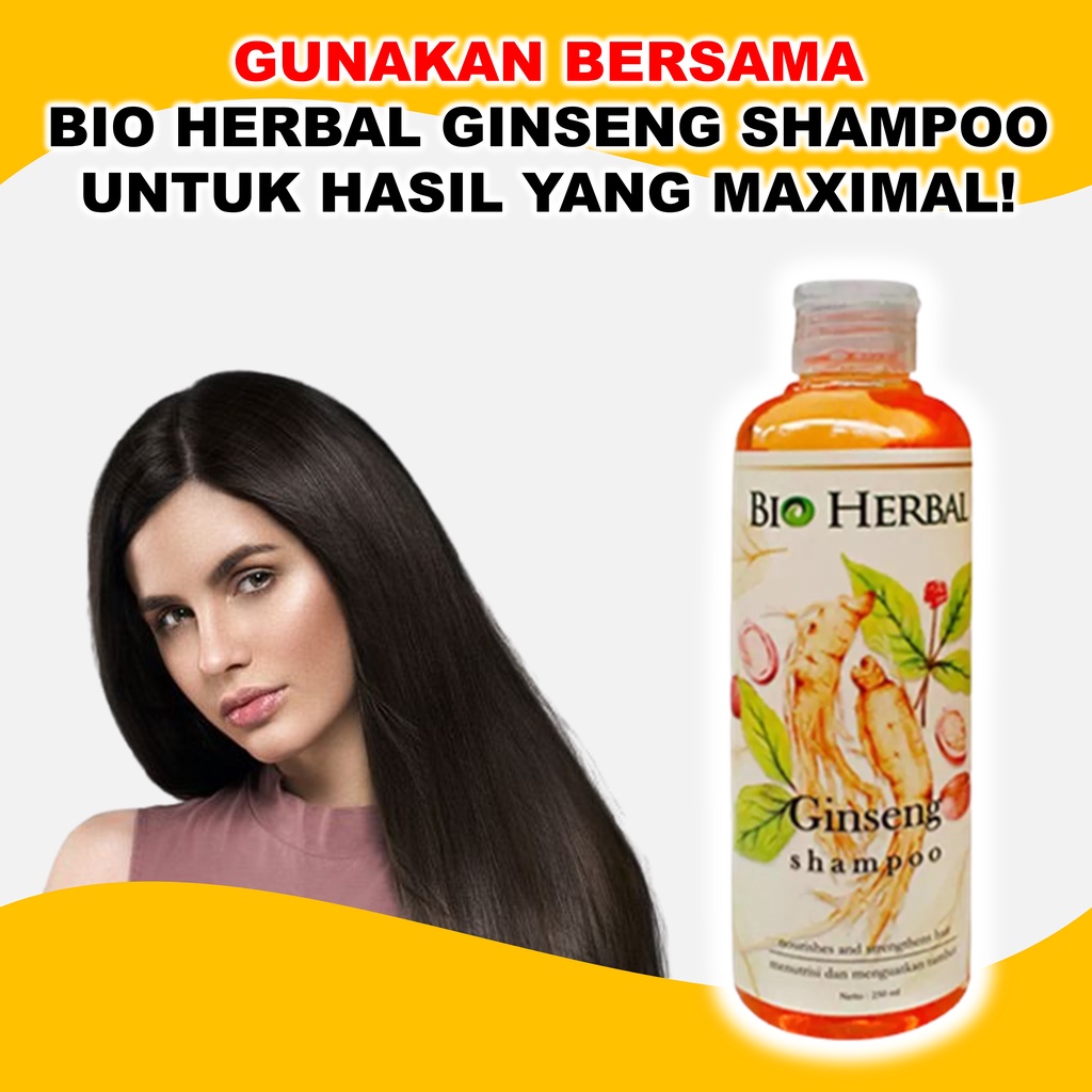 Hair Tonic Rontok Parah Dan Ketombe Penumbuh Rambut Ginseng Ampuh BPOM 250 ml B2Q