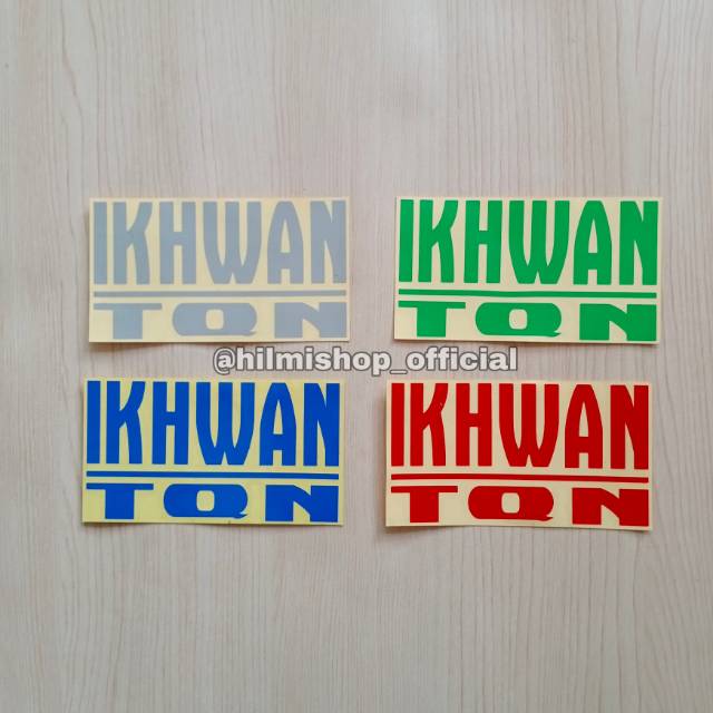 

Stiker Ikwan TQN