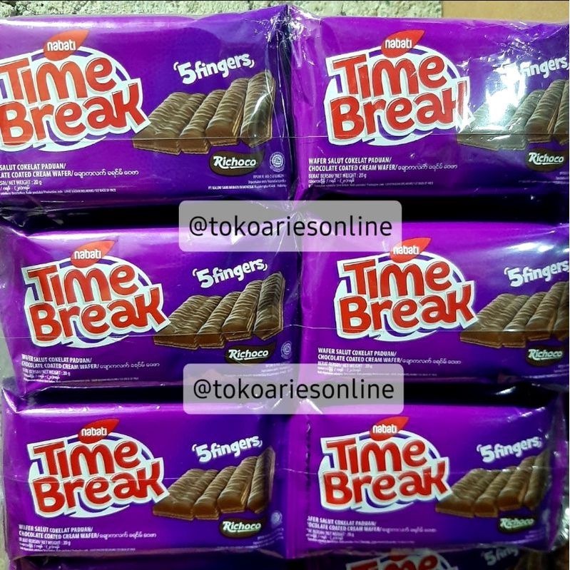 

Nabati Time Break Coklat isi 20 pcs