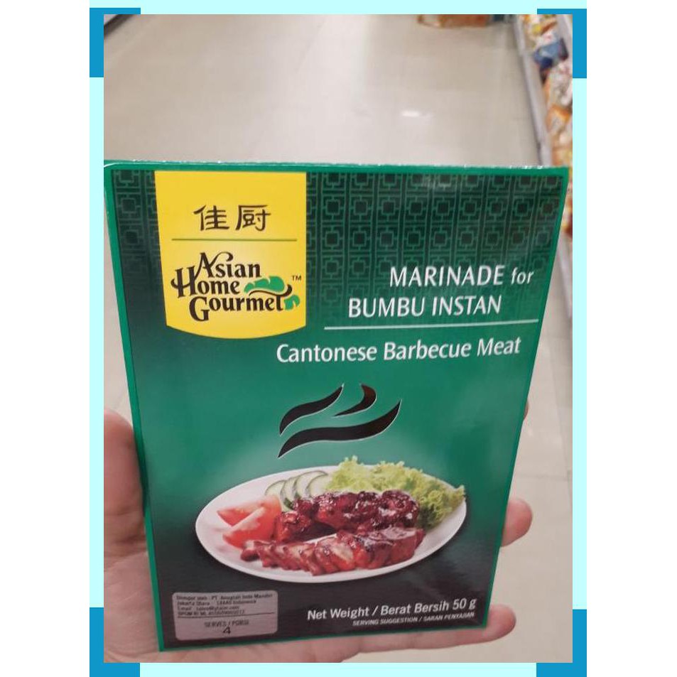 

Asian home gourmet marinade cantonese barbecue meat 50 gram