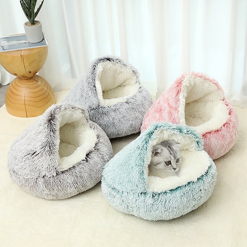 Aouin Tempat Tidur Kasur Hewan Peliharaan Kucing Anjing Cat Basket Size S - ACB01 - Gray