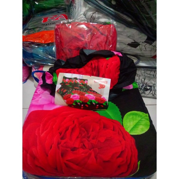 BEDCOVER+SPREI JUNTAI BONITA UK.180X200