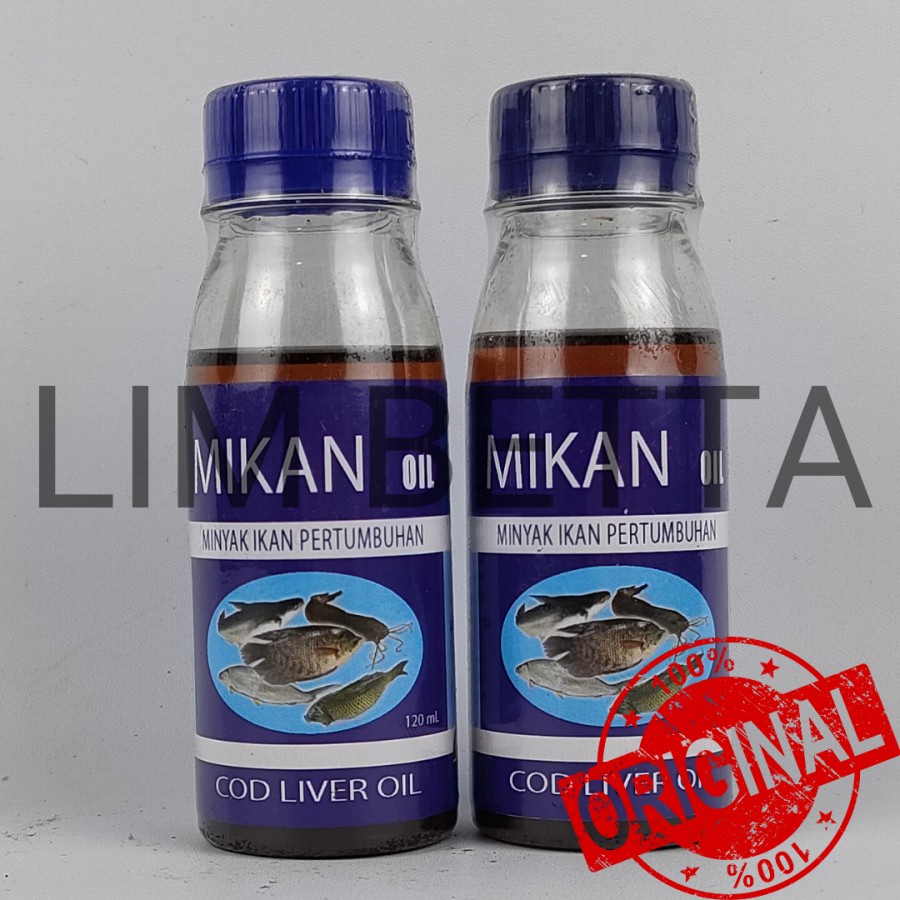 MIKHAN OIL 120 ML / MINYAK IKAN COD LIVER