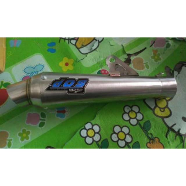 knalpot dos slincer only.inlet 50mm.suara bass