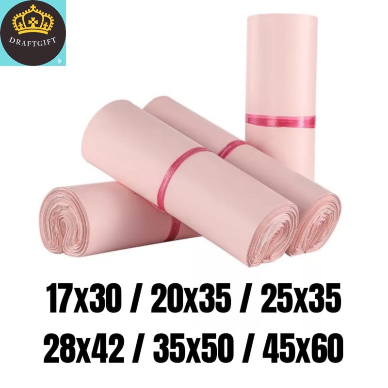 

Plastik Polymailer Pink