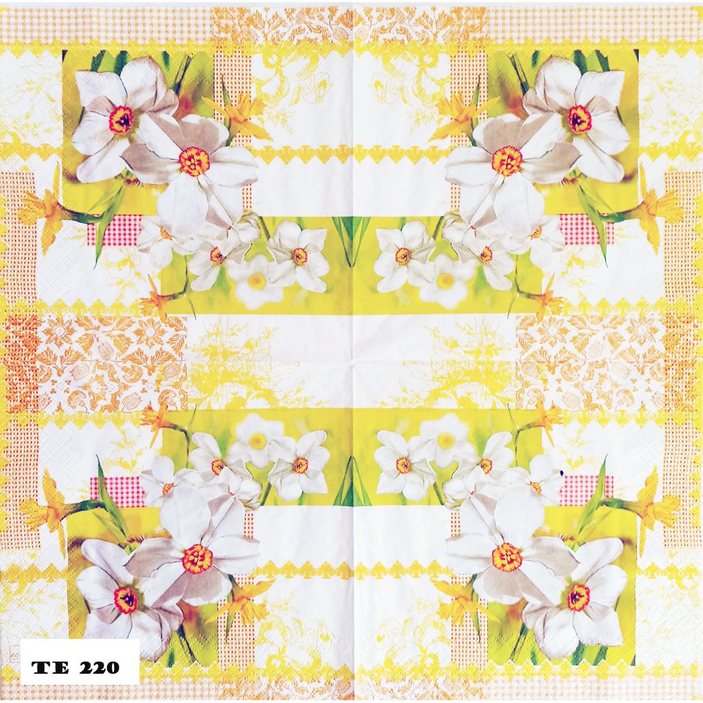 TISU DECOUPAGE EROPAH 33X33 CM TE 220  TTS