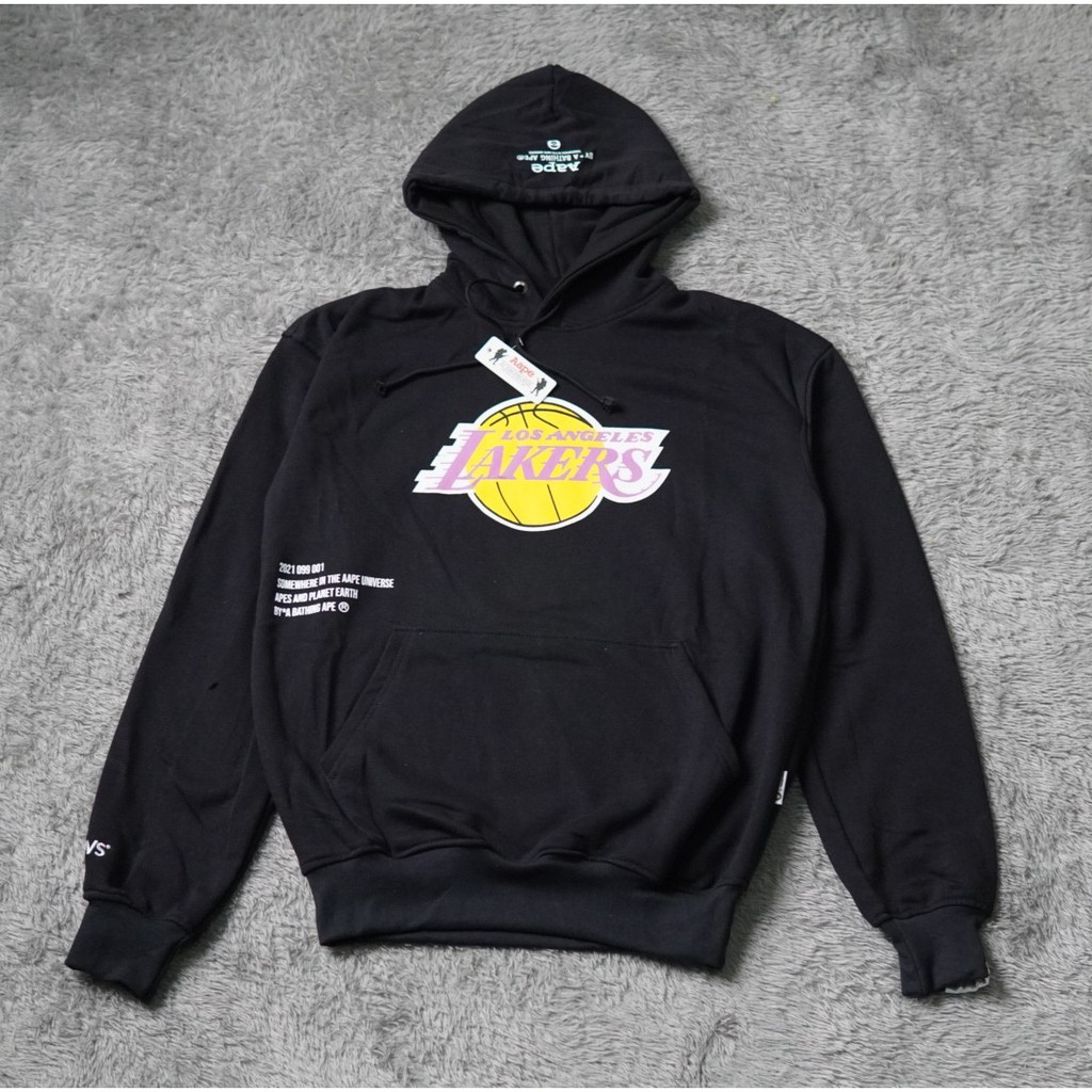 HOODIE BAPE X LAKERS