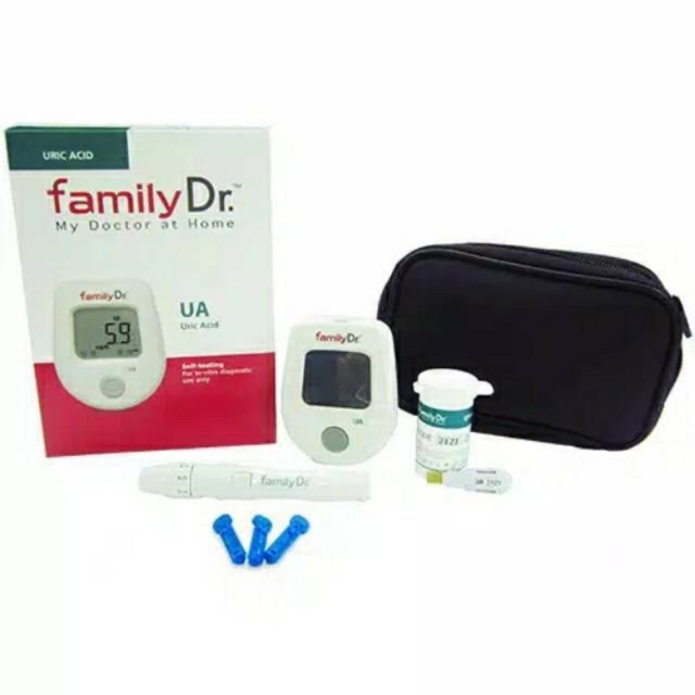 Family dr Asam Urat/ FamilyDr UA/Alat cek asam urat/ Strip FamilyDr Asam Urat