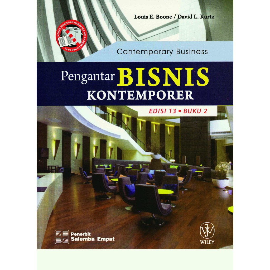 

Pengantar bisnis kontemporer edisi 13 buku 2 ""buku