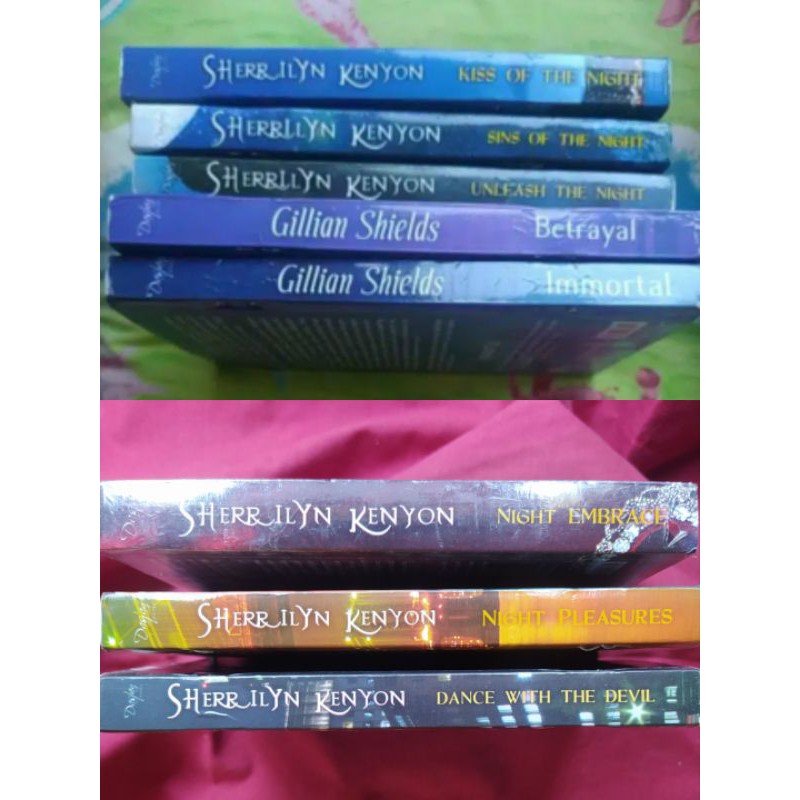 Sherrilyn Kenyon Gillian Shields Novel Fiction Paranormal Gothic Romance Dastan Books Shopee Indonesia