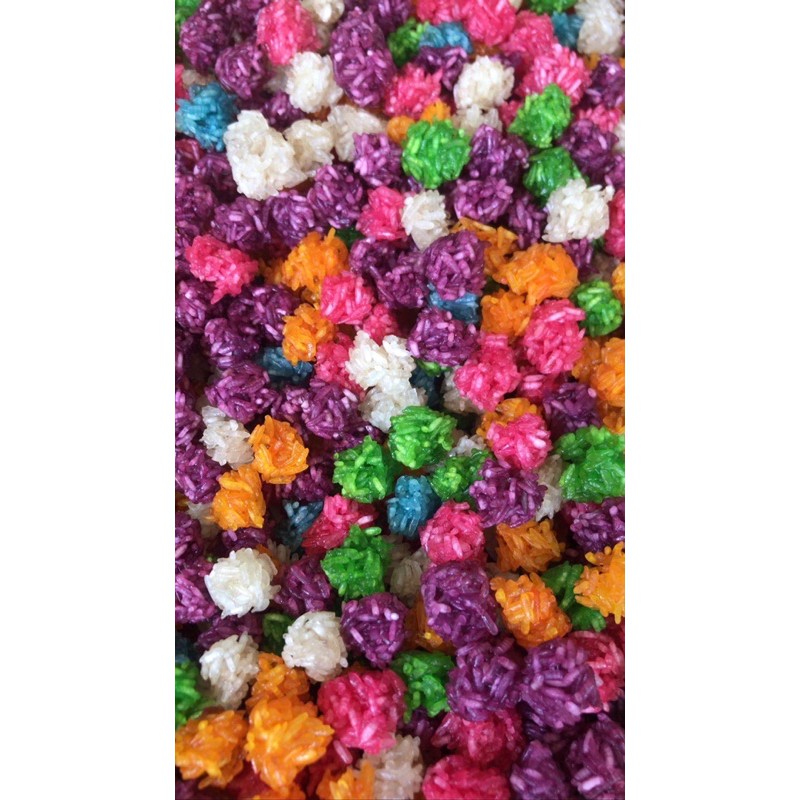 

Rengginang rainbow mini