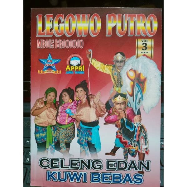 VCD original jaranan legowo Putro celeng 3dan Kuwi bebas