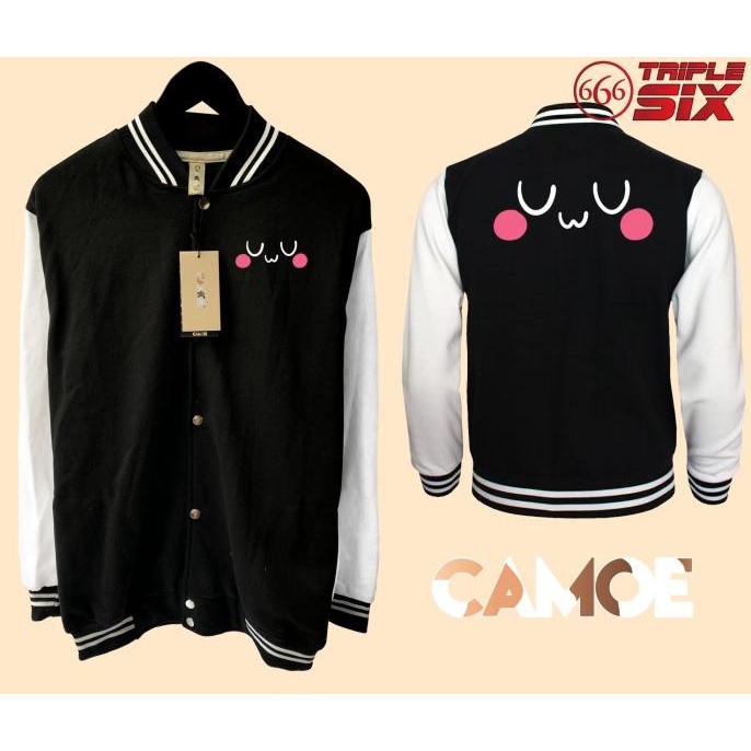 Varsity Jacket Pria Emo OwO UwU