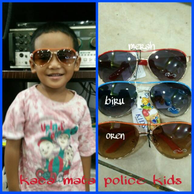 KACA MATA POLICE KIDS