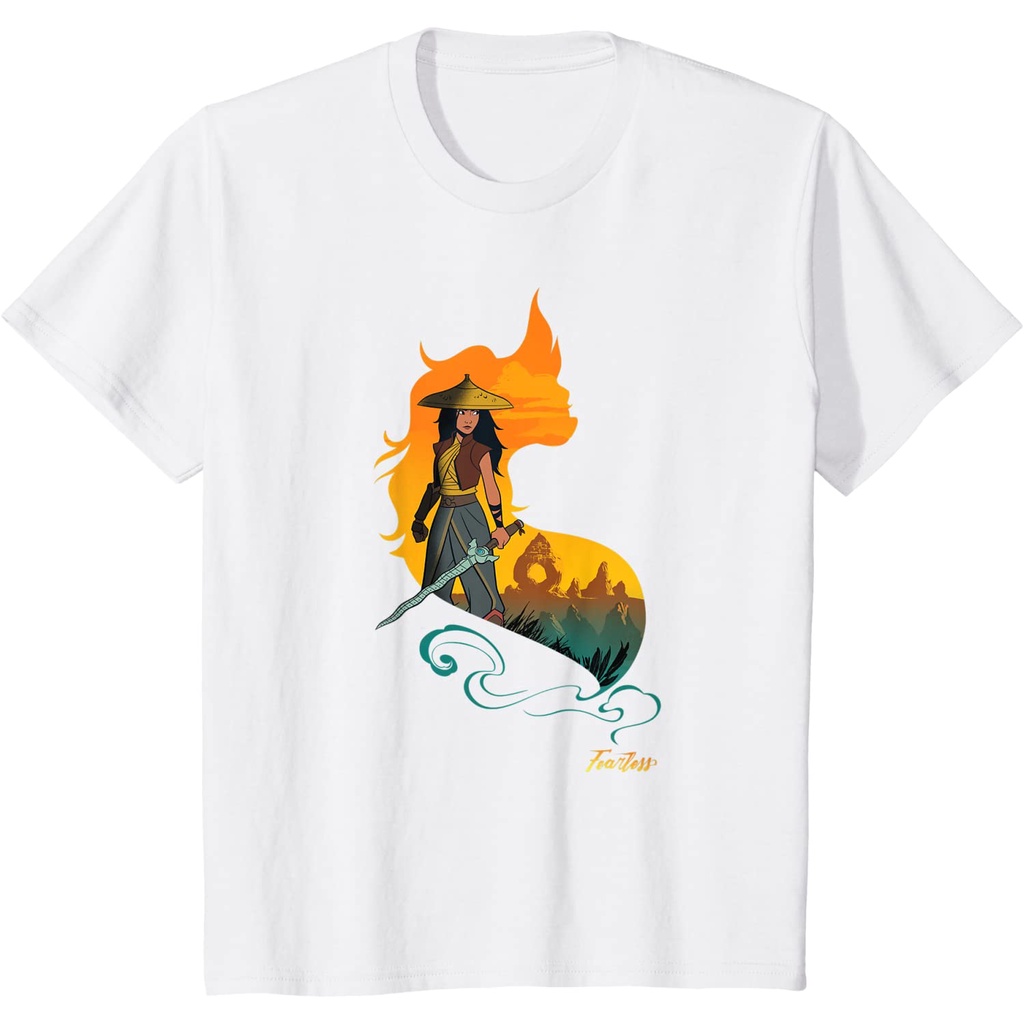 Baju Anak Disney Raya and the Last Dragon Kumandra Heart T-Shirt