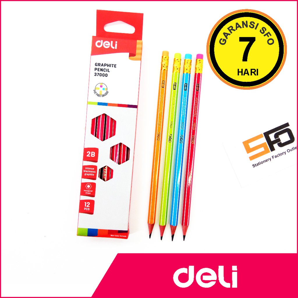 

Pensil Deli 2B 37000 (12 pcs)