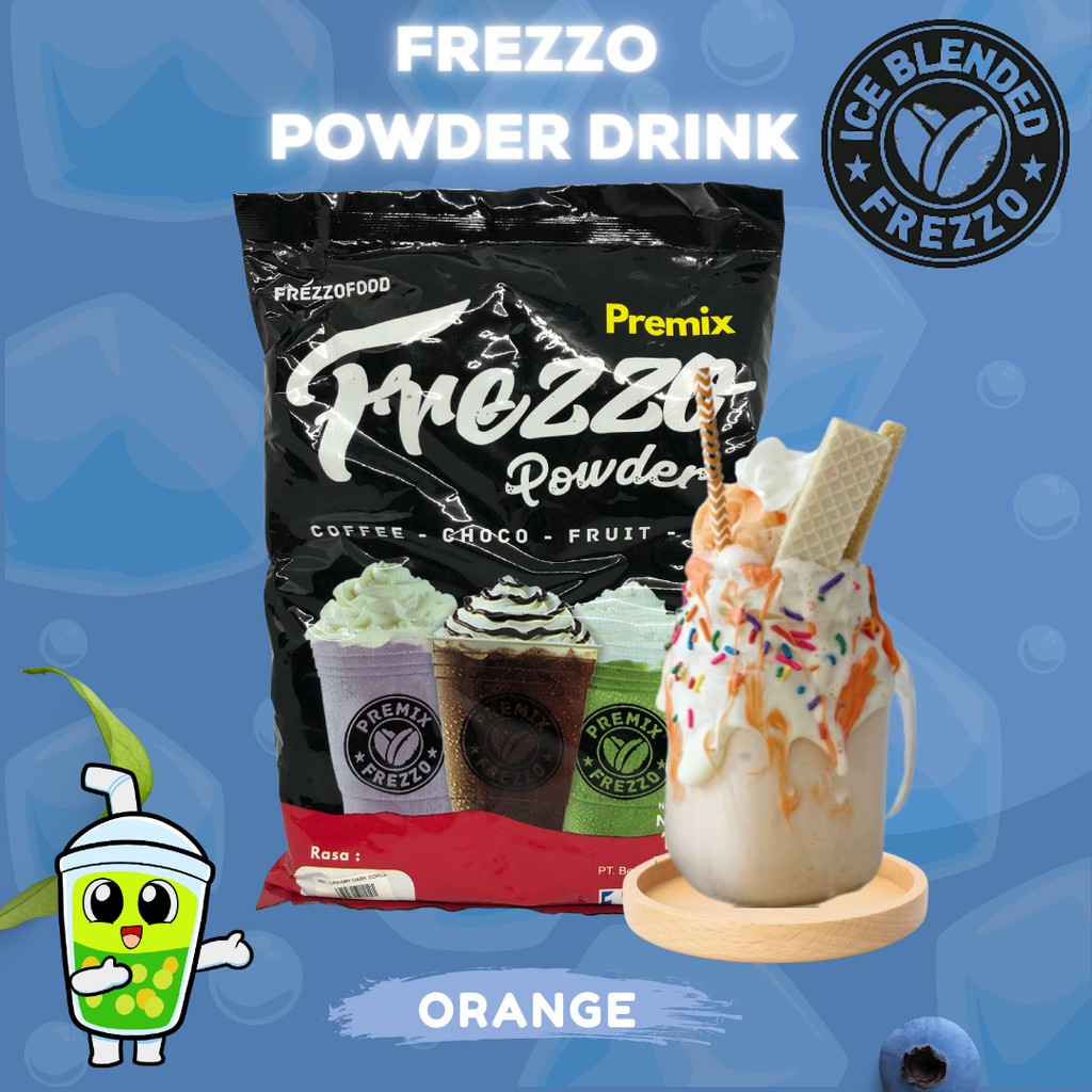 Frezzo Bubuk Minuman Rasa Jeruk / Orange Powder Drink 1 Kg