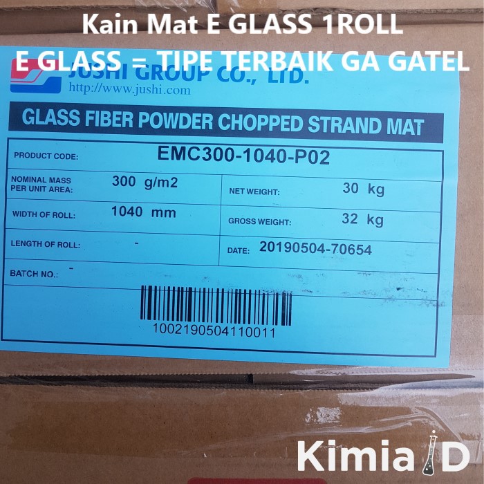 Kain Mat - 30 Kg - Epoxy Resin - Resin Fiberglass - Anti Bocor - Serat Fiber -  FIberglass