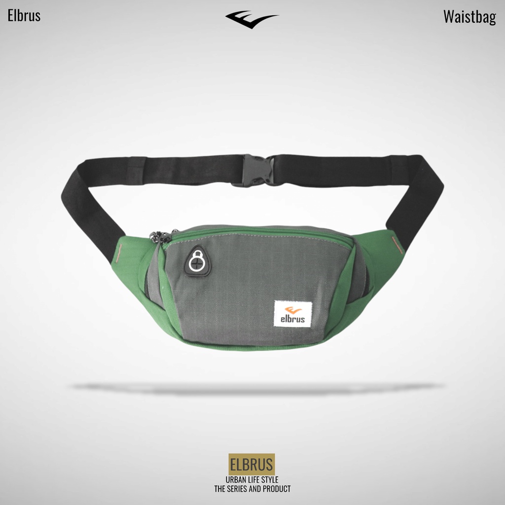 Tas Pinggang Waistbag Laki Laki ELBRUS Kekinian