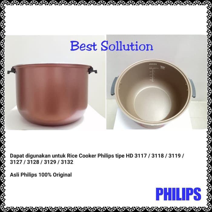 Panci  Teflon  Inner Pot Rice Cooker Philips HD 3128  3132  3127