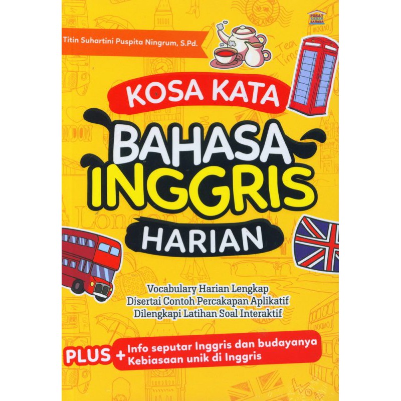 Buku Kosa Kata Bahasa Inggris Harian Oleh Titin Suhartini Puspita Ningrum S Pd Shopee Indonesia