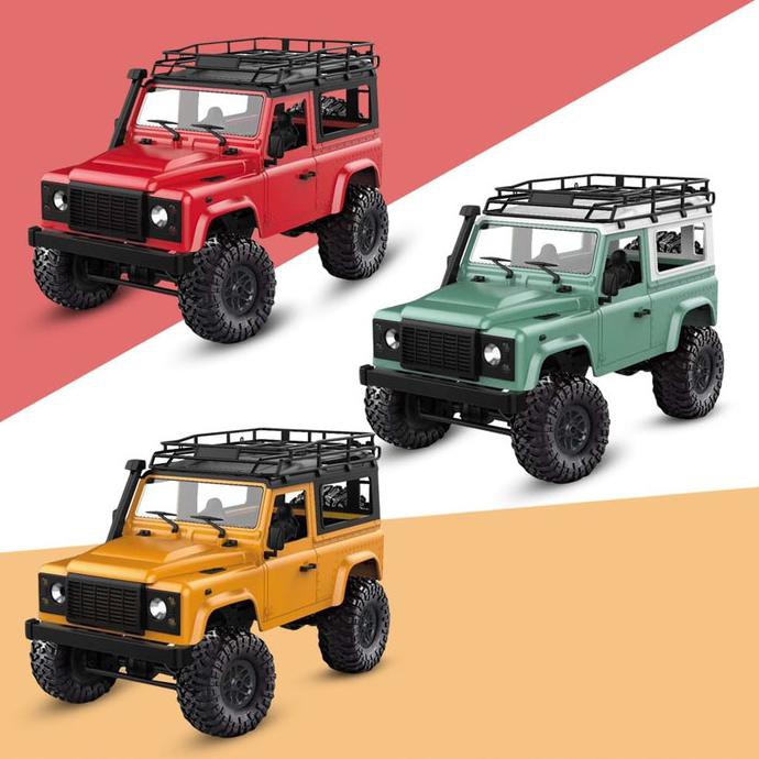 RC ROCK CRAWLER LANDROVER DEFENDER PICKUP SKALA 1/12 RTR 2,4GHZ 4WD - Rc car