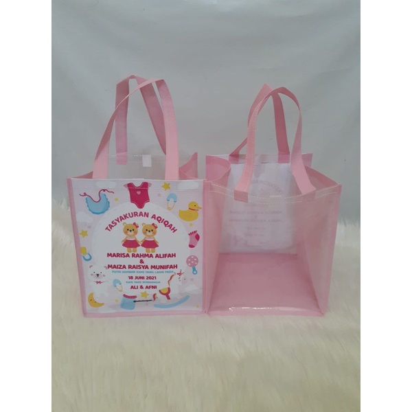 

Tas Souvenir Aqiqah Custom Desain