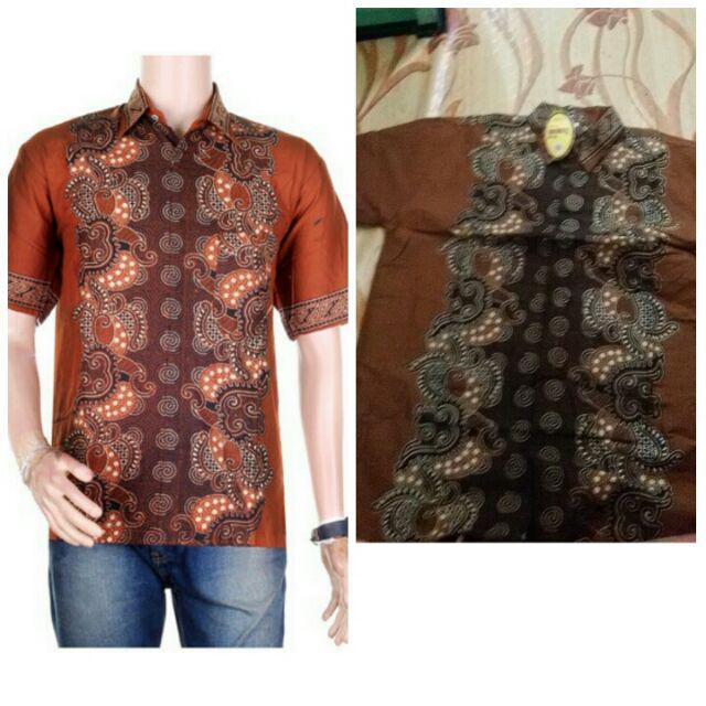 Kemeja Hem Batik Pekalongan Ready Seragam Stok Banyak