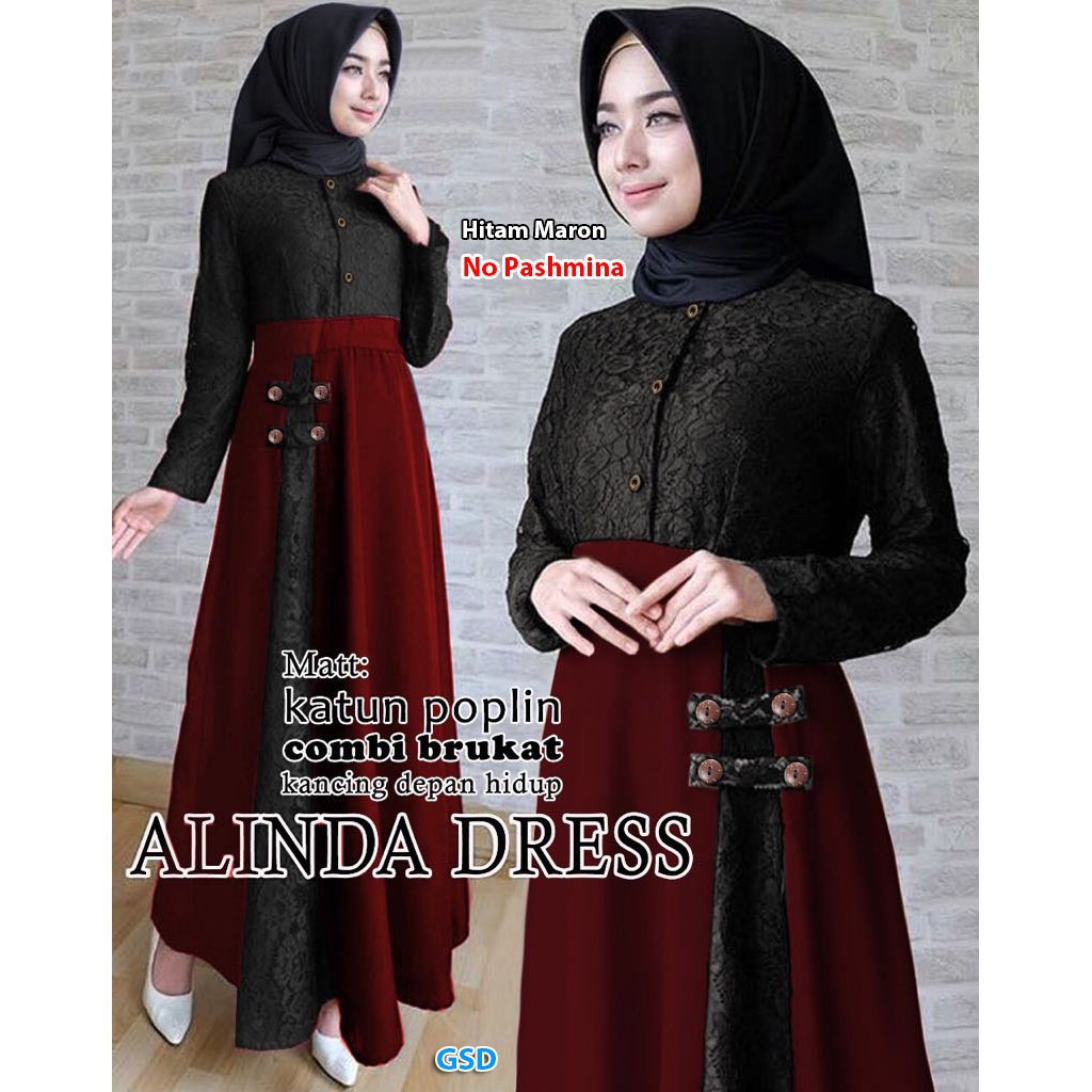 GAMIS SYARI ANNAJAH CAPUCCINO 900GR 110 140 ALLSIZE GAMIS SYARI BUSUI CADAR CREPE HQ POLOS MURAH I.