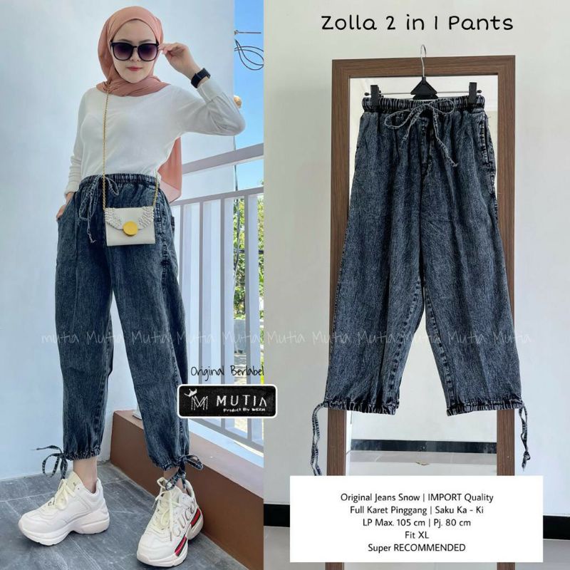 ZOLLA 2in1 PANTS  | Celana jeans Premium
