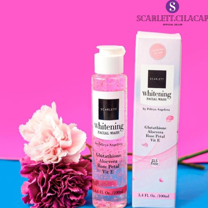 Scarlett Whitening Facial Wash || Scarlett cilacap