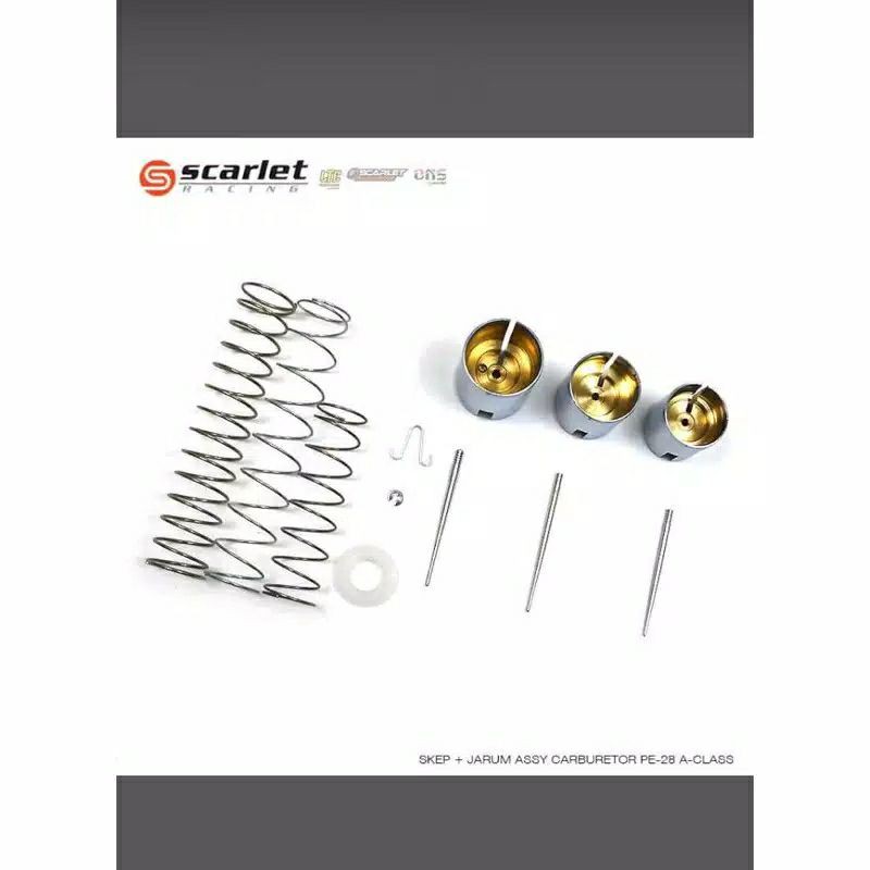 Skep pe 26 Kuningan scarlet racing jarum skep karburator pe26 scarlet