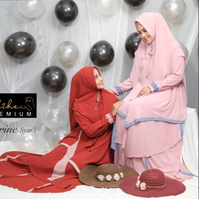 Setelan Syar'i Cyrine Syar'i by Alzhea Premium