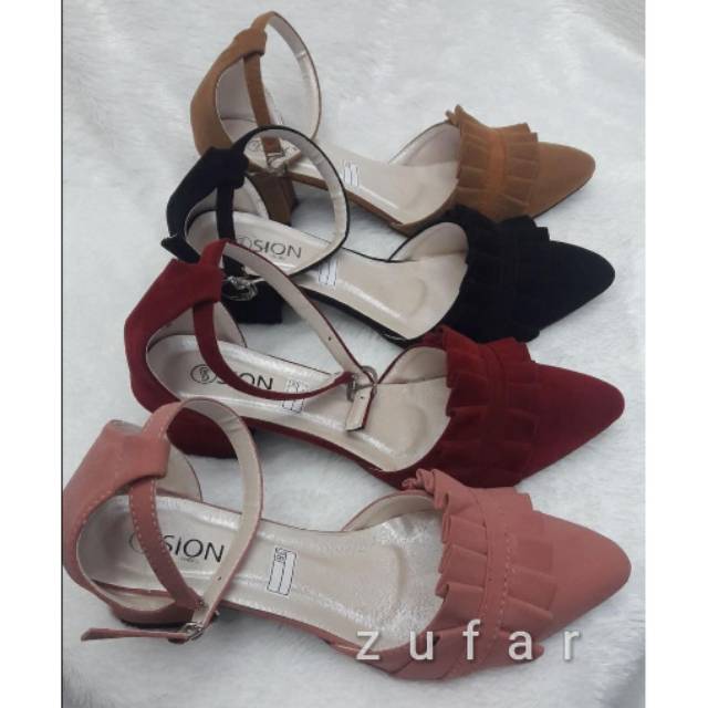 ZUFAR -  IZUMI Chunky Heels (AG-29)