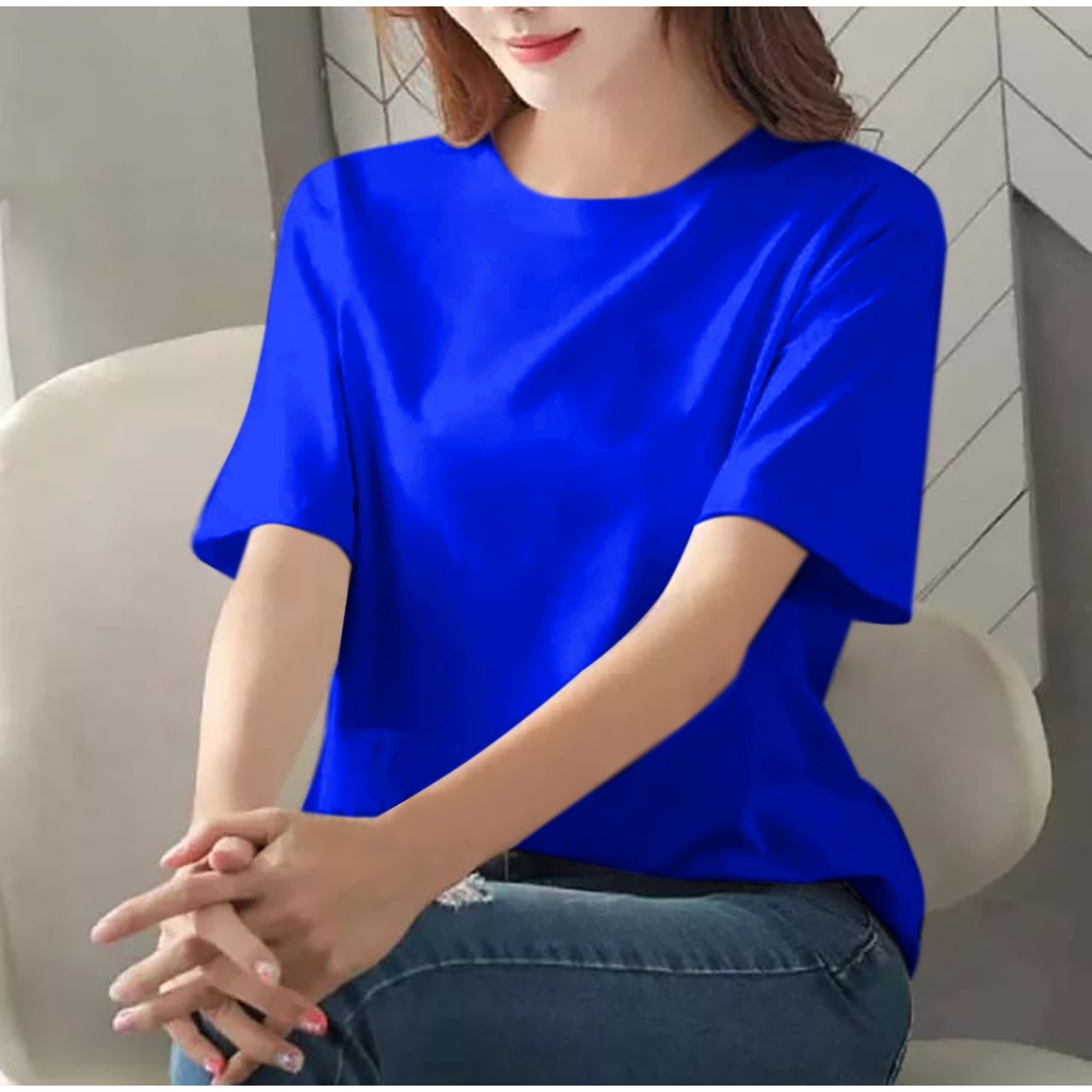 BISA COD ~ BAJU BASIC AQILLA LENGAN PENDEK TERBARU-BAJU WANITA POLOS LENGAN PENDEK MASA KINI-BAJU BASIC CEWEK TERLARIS