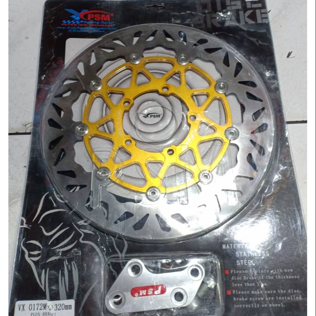 PIRINGAN &amp; DISC DEPAN CNC 320 MM YAMAHA VIXION  OLD NEW