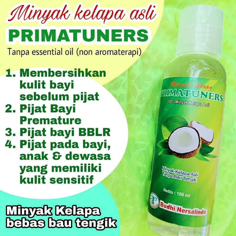 

Minyak Kelapa Asli Primatuners 100 ML