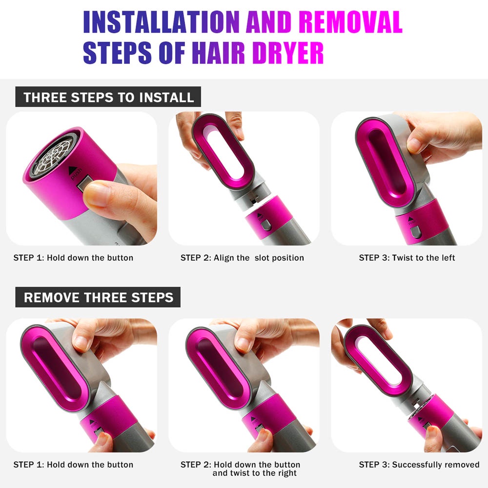 Alat Styling rambut Hair Dryer Salon Care 3 In 1 PH6080 Alat Salon Kecantikan Multifungsi  RANDOM