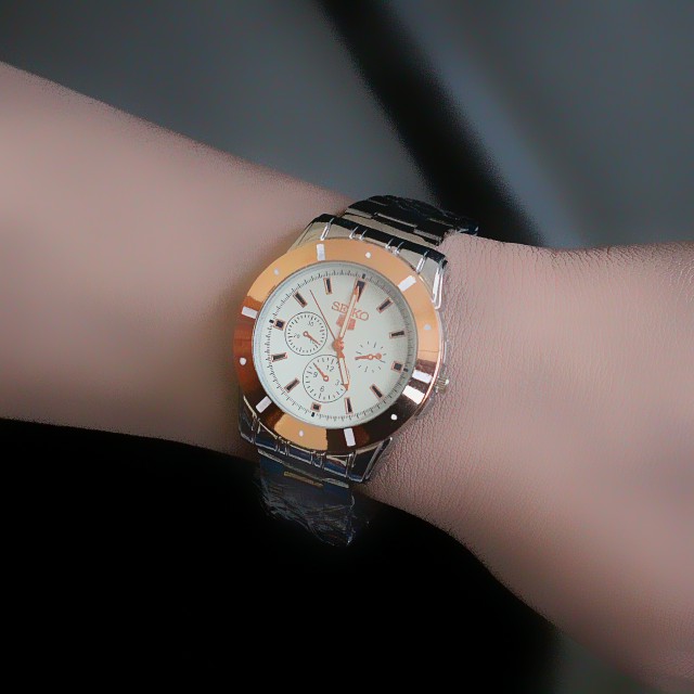 jam tangan pria seiko best seller / jtr 1154 merk seiko