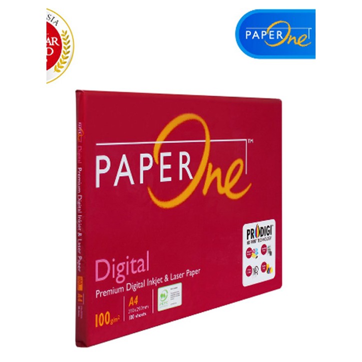 

PaperOne Kertas Fotocopy A4 100gr Retail Pack 100 lembar