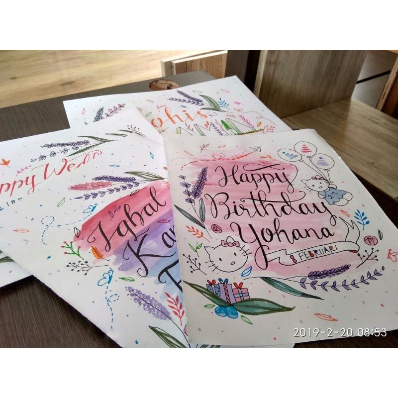 

Asmaraloka Custom Nama / Kata Hand Lettering Art Variasi 2