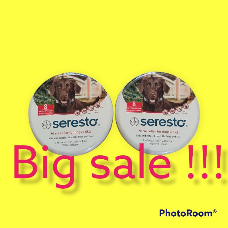 seresto collar for large dog kalung kutu anjing sangat ampuh