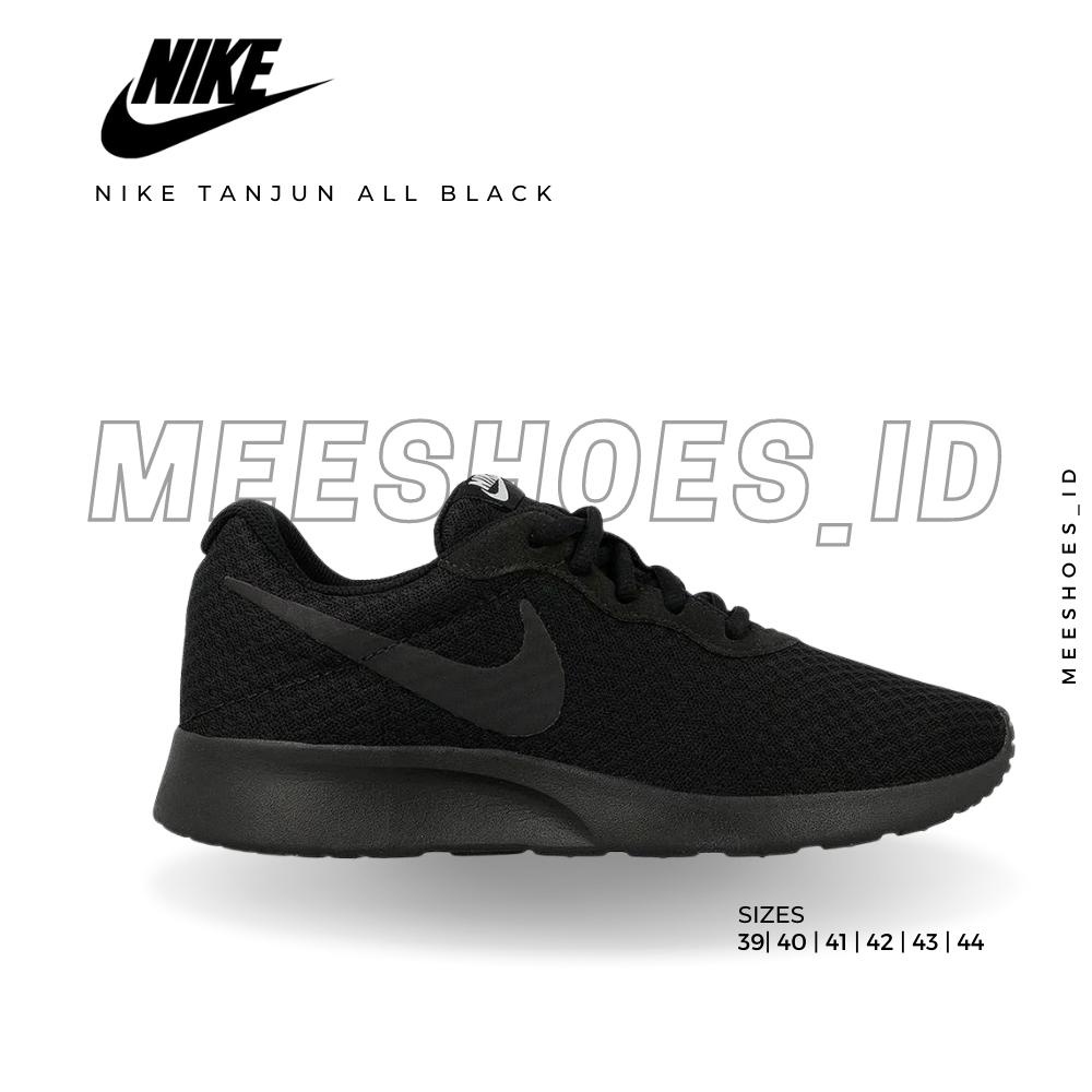 nike tanjun trainers black