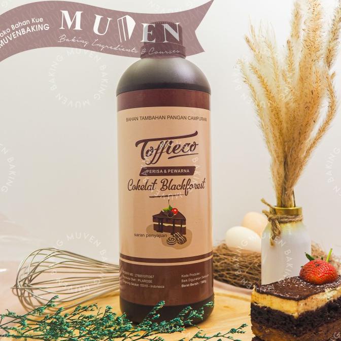 

PASTA TOFFIECO 1 Kg PERISA COKLAT BLACK FOREST / COKELAT CHOCOLATE ---NEW---