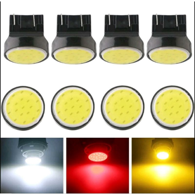 L291 | Lampu Rem Sein Mundur Parkir Led COB PLASMA Brake Led COB Bulb T20 Mobil Universal