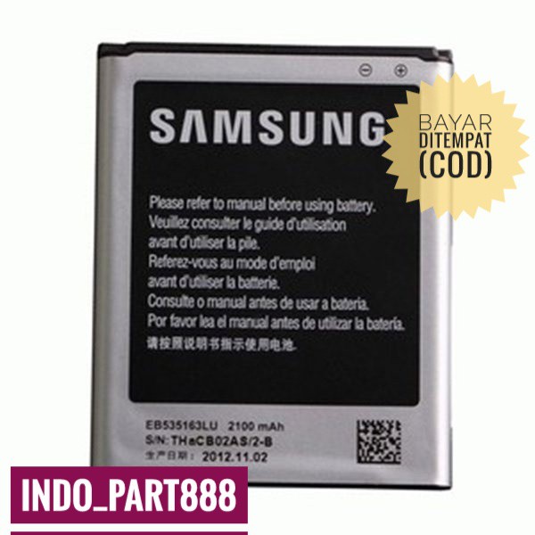Baterai Battery Batt Samsung i9082 / Grand 2 / grand duos