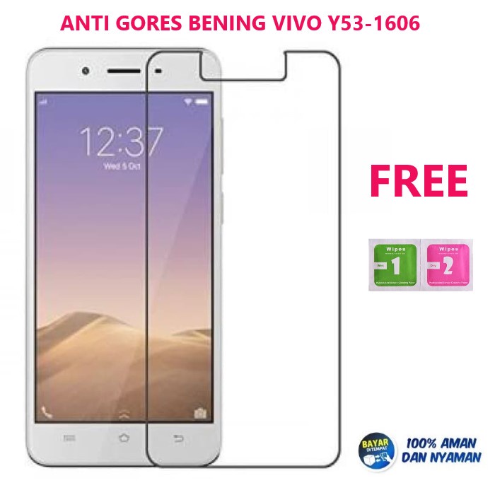 ANTI GORES / TEMPERED GLASS VIVO Y53 / 1606 | SCREEN PROTECTOR | | WELSUS ACC