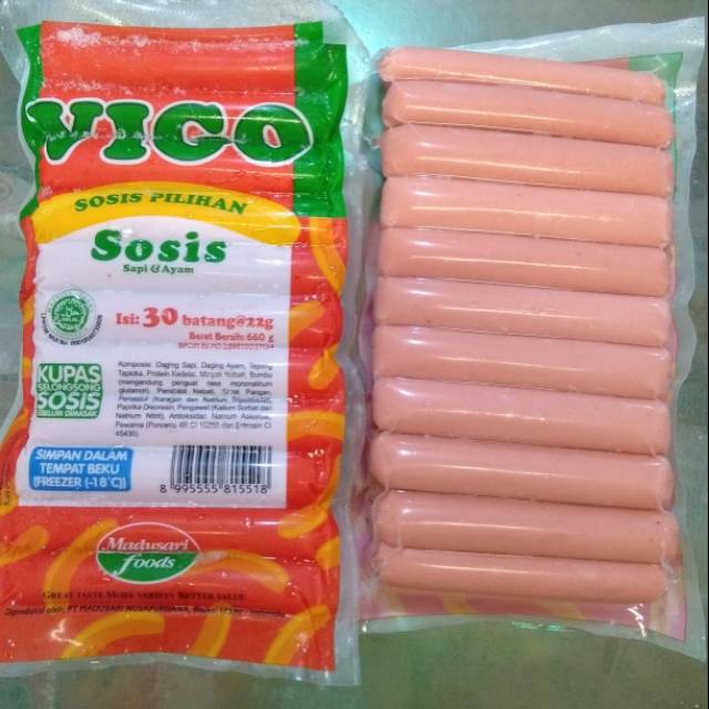 

vigo sosis ayam dan sapi 660gr