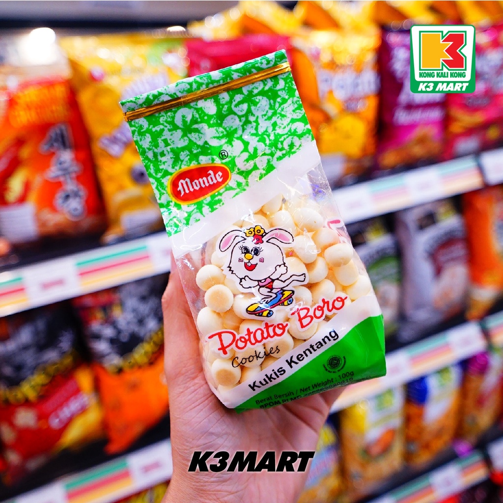 

Monde Potato Boro Kukis Kentang 100gr