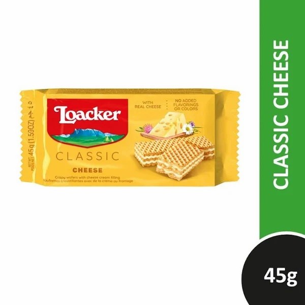 

LOACKER Quadratini Cheese 45gr